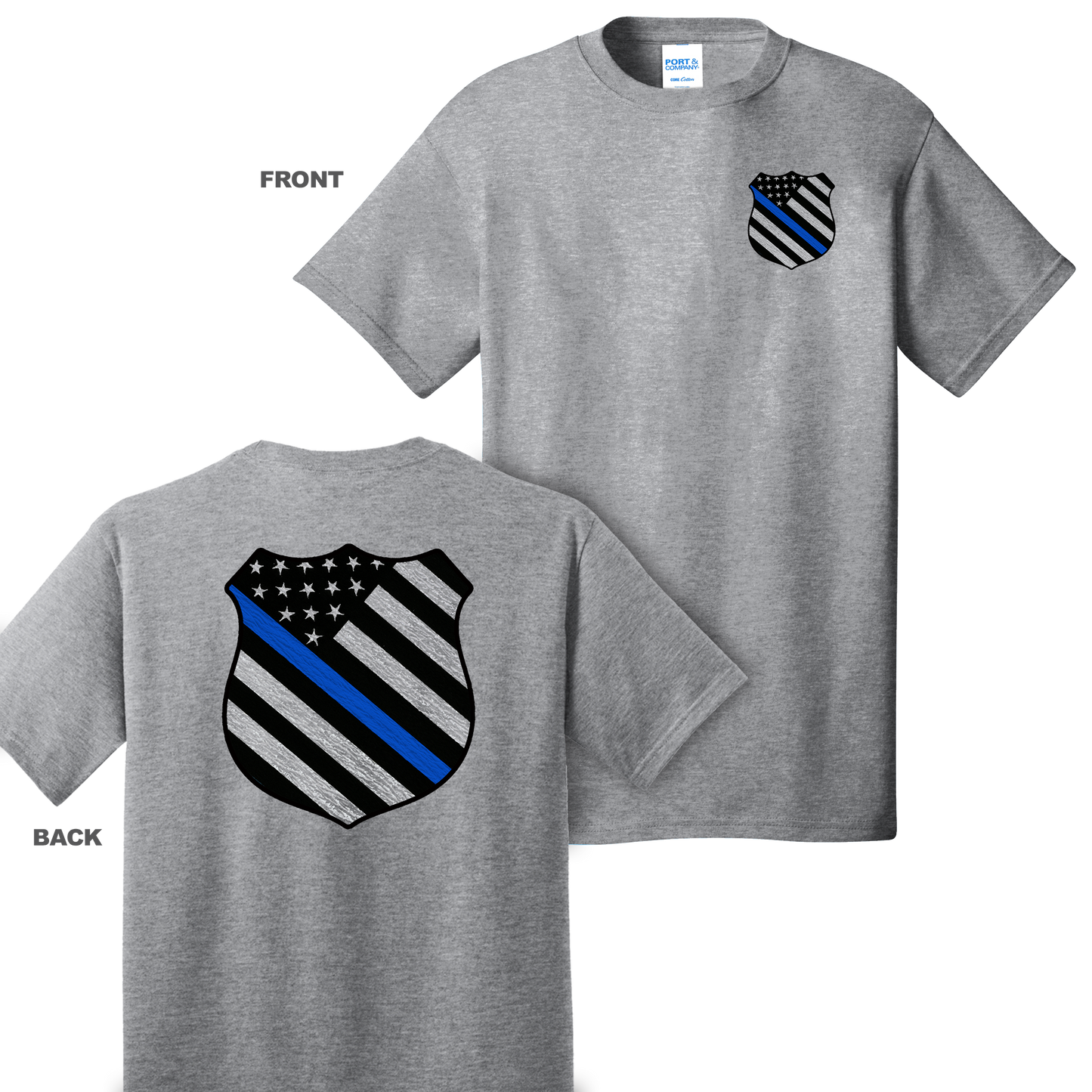 Thin Blue Line Shield