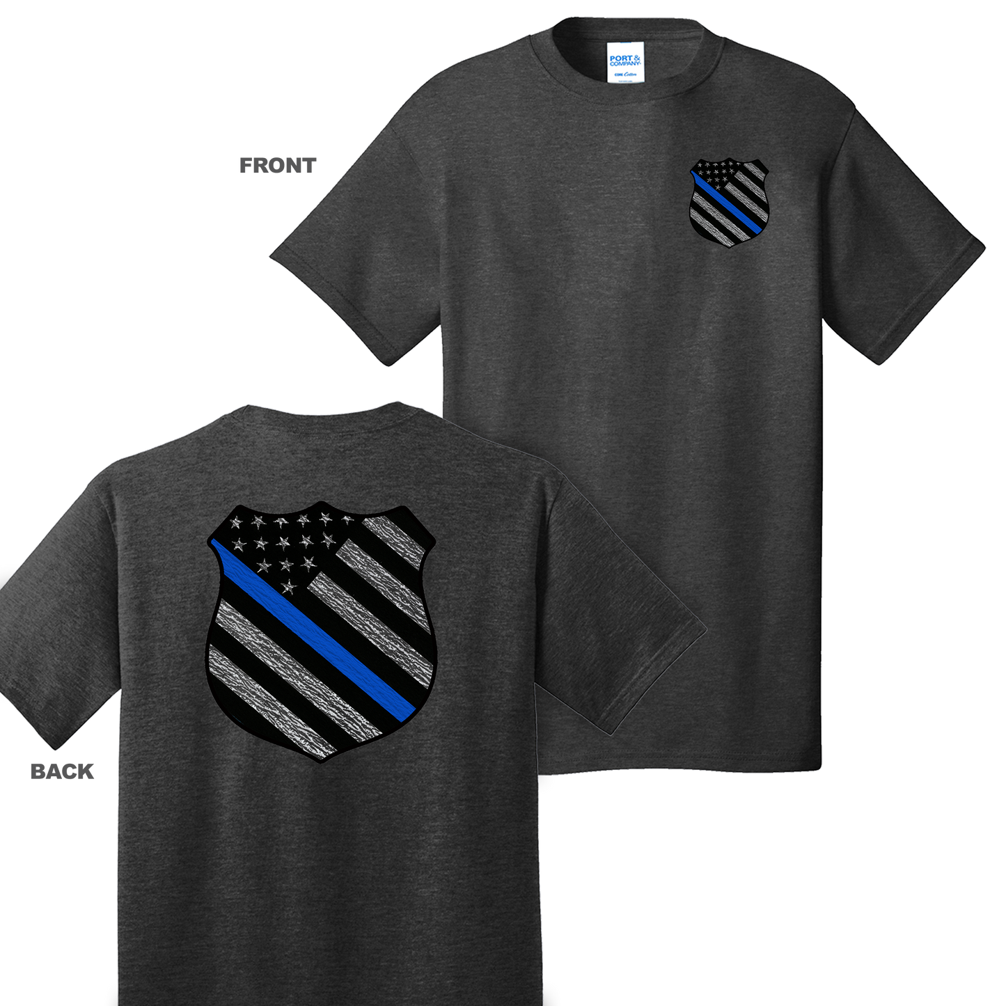 Thin Blue Line Shield