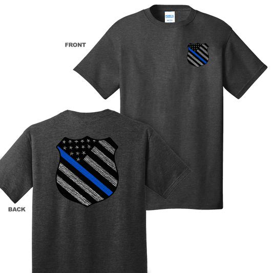 Thin Blue Line Shield