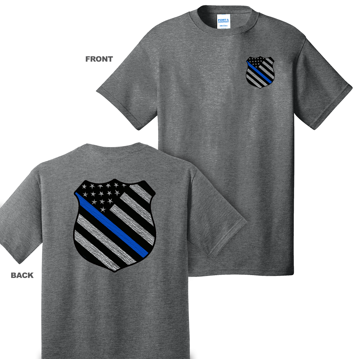Thin Blue Line Shield