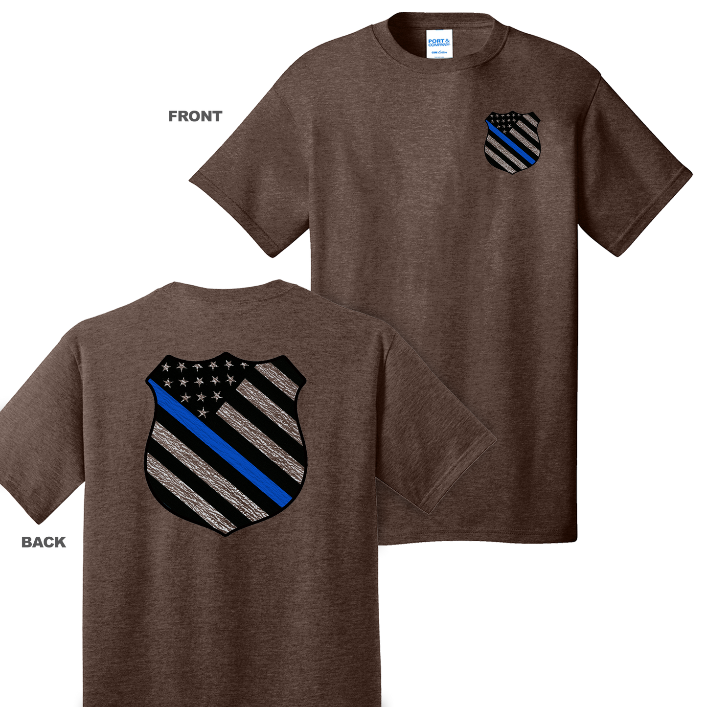 Thin Blue Line Shield