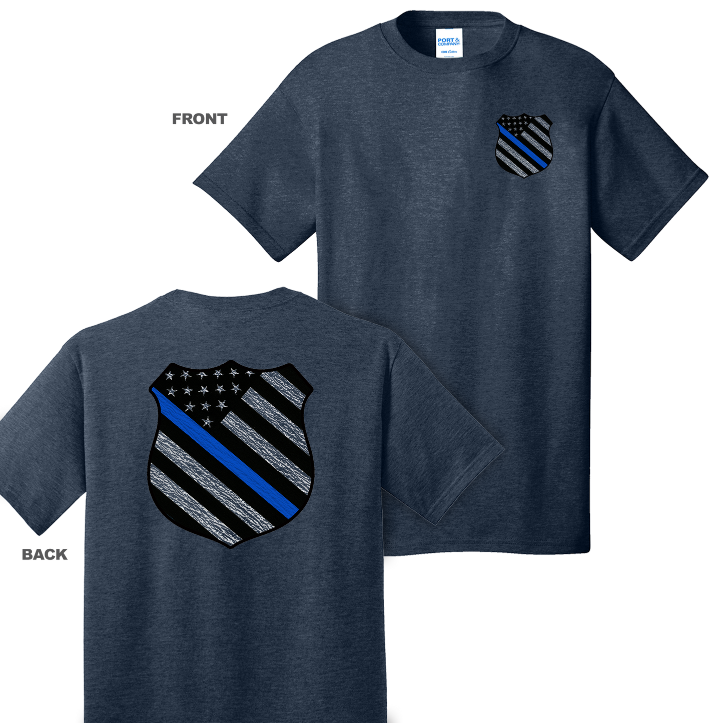 Thin Blue Line Shield
