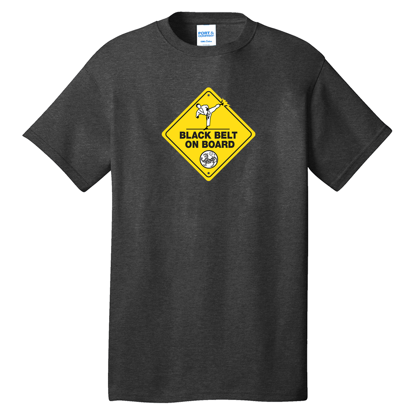Black Belt on board T-shirt