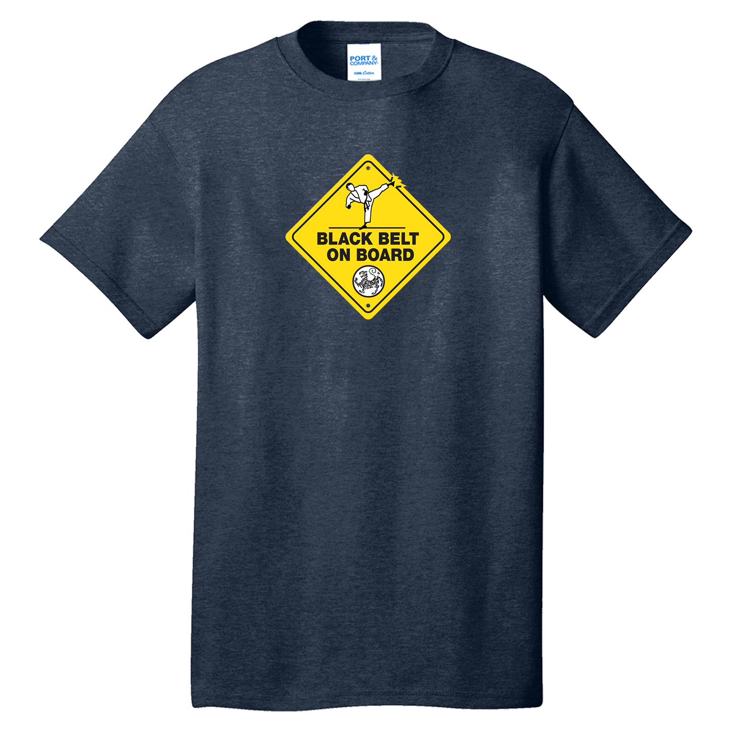 Black Belt on board T-shirt